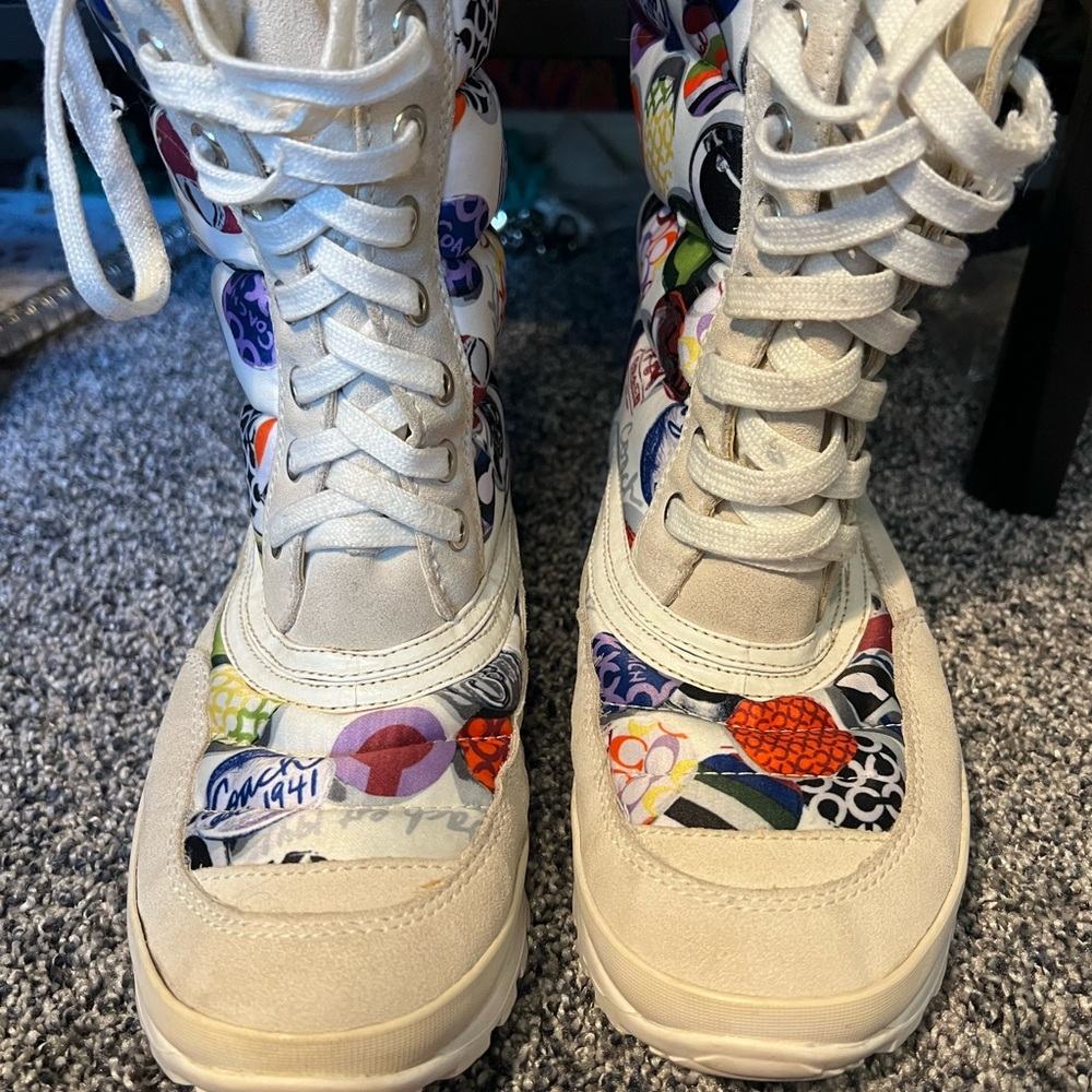 Coach Dorean winter snow boots 8
